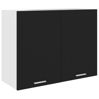 vidaXL Armadio Sospeso Nero 80x31x60 cm in Truciolato