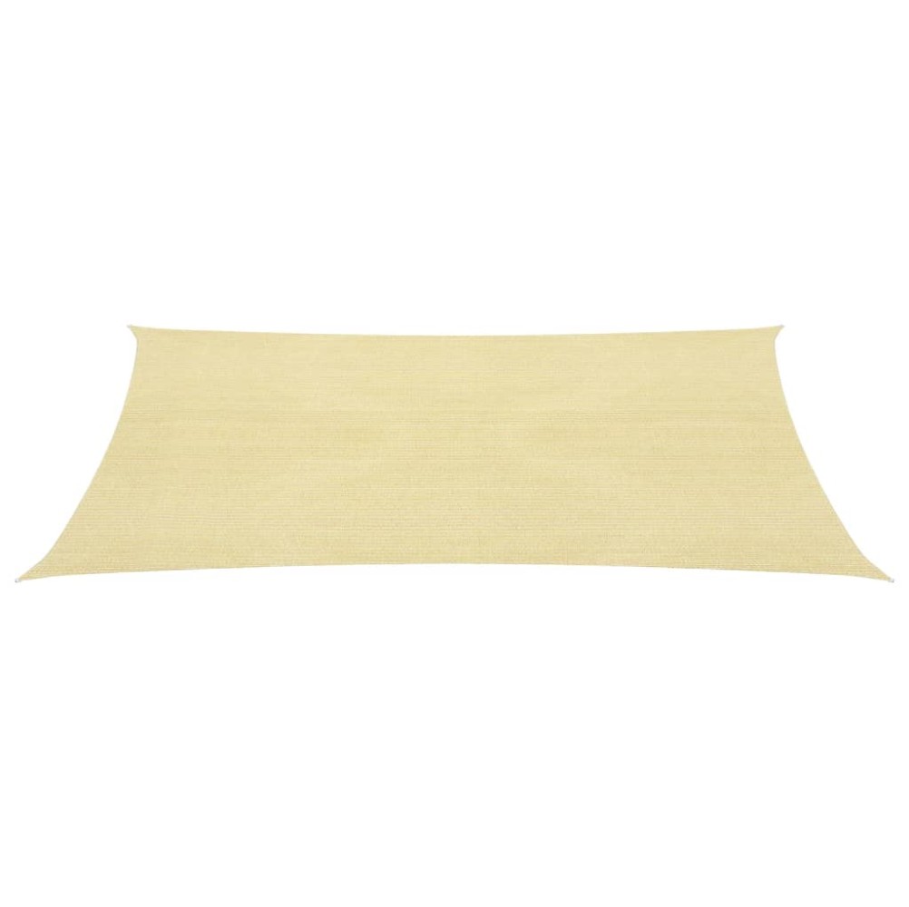 vidaXL Vela Parasole in HDPE Quadrata 2x2 m Beige