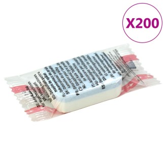vidaXL Detergente in Pastiglie Lavatrice 200 pz Anticalcare e Sporco