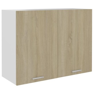 vidaXL Mobile Pensile Rovere Sonoma 80x31x60 cm in Legno Multistrato