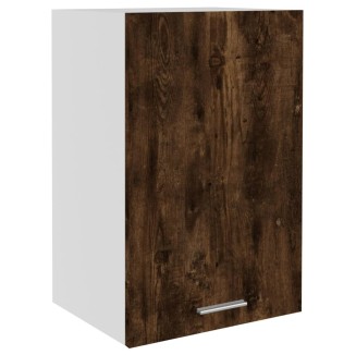 vidaXL Mobile Pensile Rovere Fumo 39,5x31x60cm in Legno Multistrato