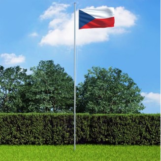 vidaXL Bandiera della Cechia 90x150 cm