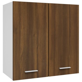 vidaXL Mobile Pensile Rovere Marrone 60x31x60 cm Legno Ingegnerizzato