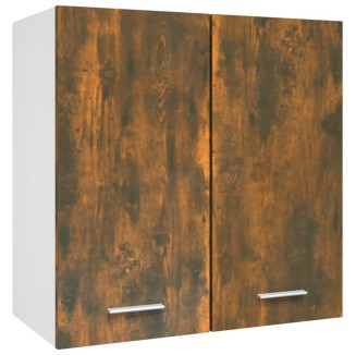 vidaXL Mobile Pensile Rovere Fumo 60x31x60 cm in Legno Ingegnerizzato