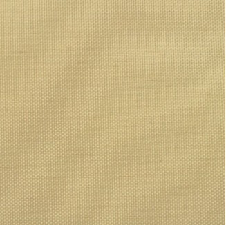 vidaXL Vela Parasole in Tela Oxford Quadrata 2x2 m Beige