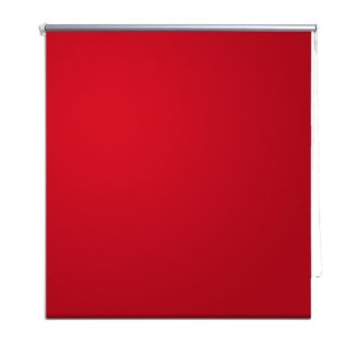 Tenda a rullo oscurante buio totale 120 x 230 cm rossa