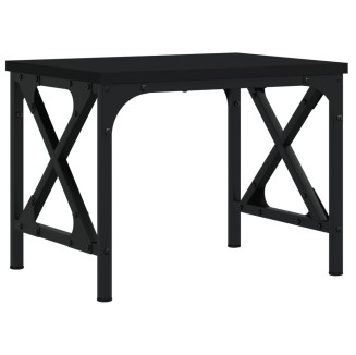 vidaXL Supporto per Stampante Nero 40x30x31 cm in Legno Multistrato