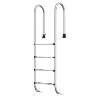 vidaXL Scala per Piscina 54x38x184,5 cm Acciaio Inox 304