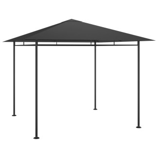 vidaXL Gazebo 3x3x2,7 m Antracite 180 g/mÂ²