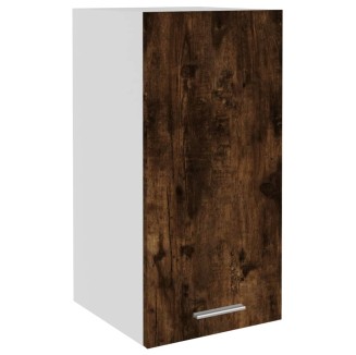 vidaXL Mobile Pensile Rovere Fumo 29,5x31x60 cm in Legno Multistrato